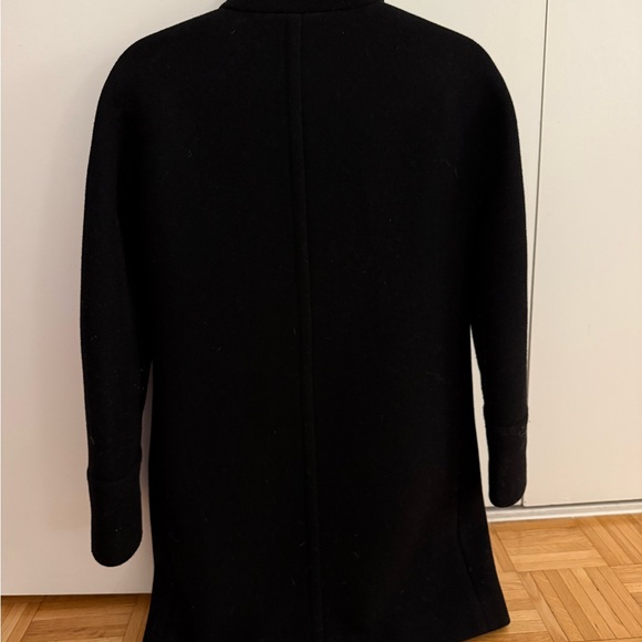 J. Crew Womens Black Trench Coat - Picture 2 of 4